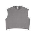 Skull boxy tank top